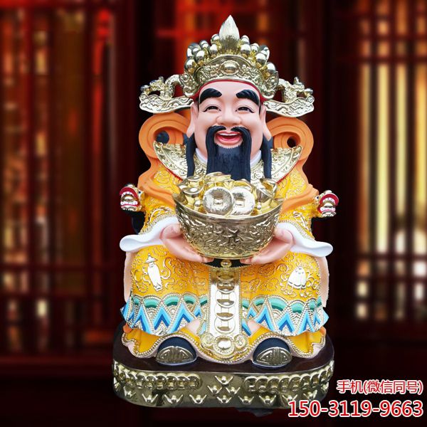 笑面文財神_玻璃鋼擺件廠家直銷元寶財神爺?shù)袼?>
                                <h2>笑面文財神_玻璃鋼擺件廠家直銷元寶財神爺?shù)袼?參數(shù)說明</h2>
                                                                        <table>
                                      <tr>
                                        <th>產(chǎn)品標(biāo)題</th>
                                        <td>笑面文財神_玻璃鋼擺件廠家直銷元寶財神爺?shù)袼?/td>
                                      </tr>
                                      <tr>
                                        <th>發(fā)布時間</th>
                                        <td>2019-12-13 12:03</td>
                                      </tr>
                                      <tr>
                                        <th>價格</th>
                                        <td><span>電話咨詢</td>
                                      </tr>
                                                                              <tr>
                                          <th>制作材質(zhì)</th>
                                          <td>玻璃鋼</td>
                                        </tr>
                                                                              <tr>
                                          <th>雕刻內(nèi)容</th>
                                          <td>宗教、佛像</td>
                                        </tr>
                                                                              <tr>
                                          <th>其他</th>
                                          <td>彩繪</td>
                                        </tr>
                                                                          </table>
                                <h2>笑面文財神_玻璃鋼擺件廠家直銷元寶財神爺?shù)袼?詳細說明</h2>
                                <p>玉海雕塑是一家綜合性的雕塑公司，擁有多款笑面文財神雕塑模型，可加工定制多種笑面文財神雕塑，支持材質(zhì)、樣式、風(fēng)格、尺寸大小等方面的調(diào)整修改定制。我們所加工制作的笑面文財神雕塑質(zhì)優(yōu)價廉，遍布全國多個省市地區(qū)，想要了解更多案例圖片，請電話或微信咨詢。材質(zhì)、大小、樣式等都可以按需定制，還可根據(jù)您提供給的笑面文財神雕塑樣圖進行制作！如有相關(guān)需求，歡迎致電（微信同號）：<span>150-3119-9663</span></p>
                                                                <div   class=