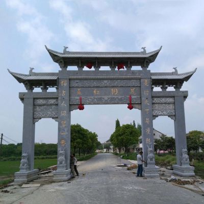 影響村鎮(zhèn)牌坊石雕報價的因素有哪些？