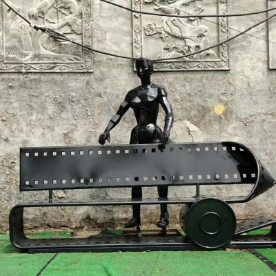 銅雕公園休閑座椅的作用是啥？