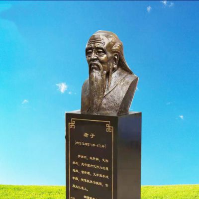 老子名人胸像銅雕的作用是啥？