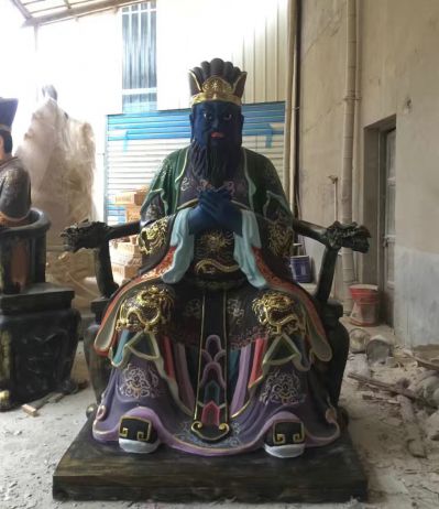 戶(hù)外景區(qū)大型仿真人物景觀(guān)三官雕塑