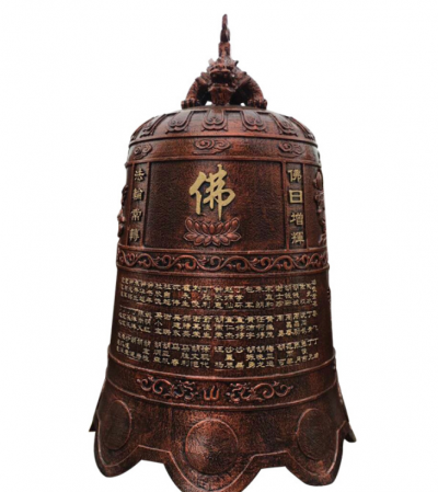 玻璃鋼仿銅佛鐘，吊鐘