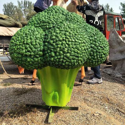 玻璃鋼仿真蔬菜，仿真西藍(lán)花