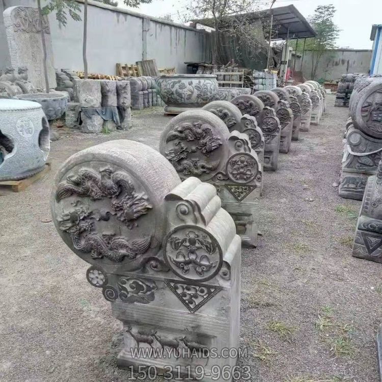 庭院門(mén)口門(mén)墩鎮(zhèn)宅抱鼓石雕塑