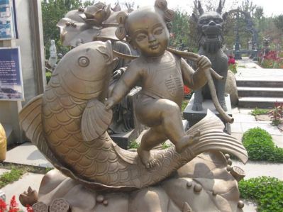 戶(hù)外公園噴泉水景創(chuàng)意兒童擺件