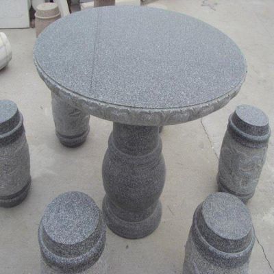 大理石石雕石桌石凳景觀(guān)園林?jǐn)[件