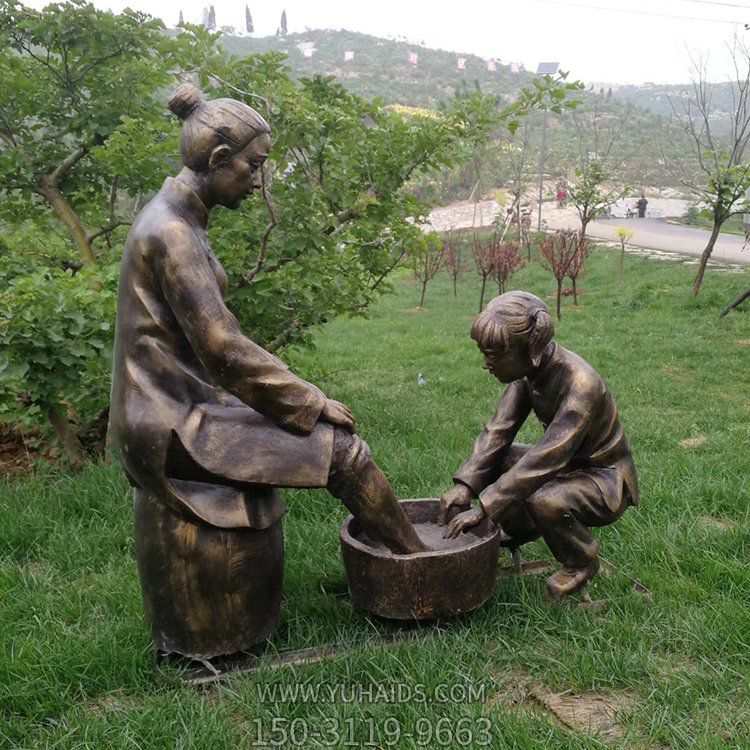 給媽媽洗腳，中國(guó)傳統(tǒng)禮儀，孝道主題人物<a href=