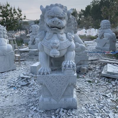 北方石獅子，傳統(tǒng)獅子大理石石雕