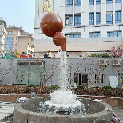 天壺“添?！眲?chuàng)意景觀葫蘆雕塑