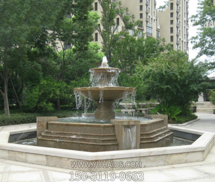 小區(qū)廣場景觀大型噴泉石雕 小區(qū)廣場景觀大型噴泉石雕