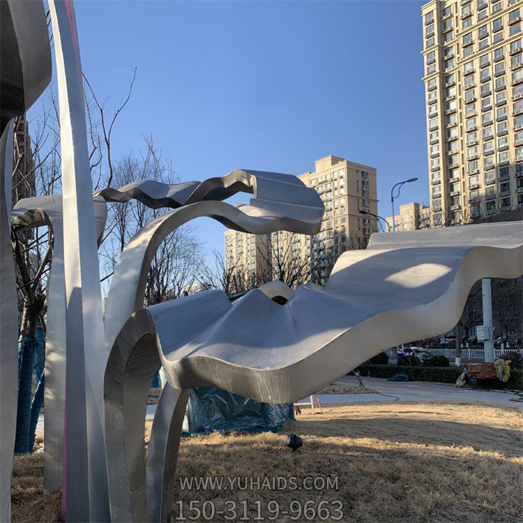 不銹鋼創(chuàng)意戶(hù)外公園景觀雕塑