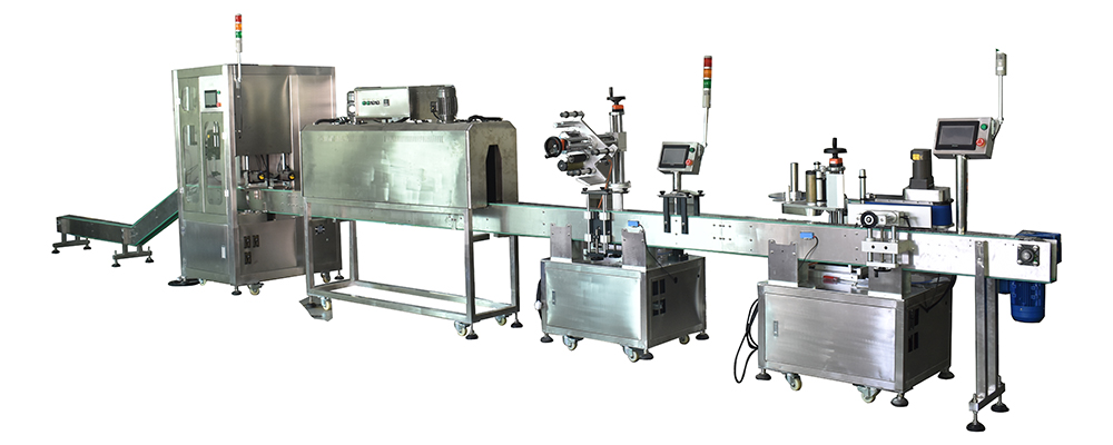 套標(biāo)+貼標(biāo)生產(chǎn)線(xiàn)